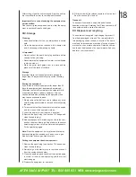 Preview for 19 page of Gardenline MFH3300-4P Instruction Manual