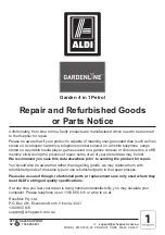 Preview for 33 page of Gardenline MFH3300-4P User Manual