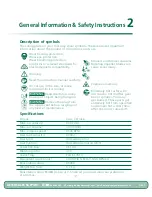 Preview for 4 page of Gardenline PBV26CC User Manual