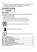 Preview for 8 page of Gardenline SM-003 Assembly Instructions Manual