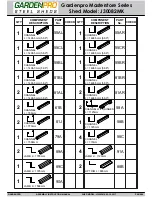 Предварительный просмотр 4 страницы Gardenpro J30082MK Assembly & Instruction Manual