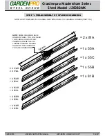 Предварительный просмотр 7 страницы Gardenpro J30082MK Assembly & Instruction Manual