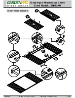 Предварительный просмотр 15 страницы Gardenpro J30082MK Assembly & Instruction Manual