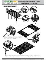 Предварительный просмотр 16 страницы Gardenpro J30082MK Assembly & Instruction Manual