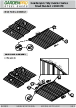 Preview for 14 page of Gardenpro Tidymaster Series Assembly & Instruction Manual