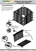 Preview for 18 page of Gardenpro Tidymaster Series Assembly & Instruction Manual