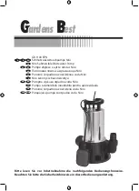 Preview for 1 page of Gardens Best Niro GB 1100 SPN Manual