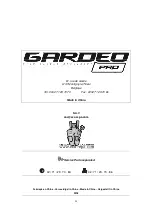 Предварительный просмотр 99 страницы GARDEO PRO 5411074197520 Original Instructions Manual