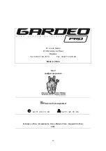 Предварительный просмотр 90 страницы GARDEO PRO 5411074197797 Original Instructions Manual