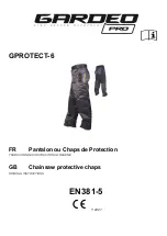 GARDEO PRO GPROTECT-6 Original Instructions Manual preview