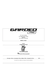 Предварительный просмотр 12 страницы GARDEO PRO GPROTECT-6 Original Instructions Manual