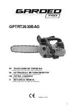 GARDEO PRO GPTRT2630BAG Original Instructions Manual preview