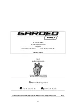 Предварительный просмотр 119 страницы GARDEO PRO GTTAC41-BS300E Original Instructions Manual