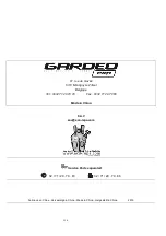 Предварительный просмотр 154 страницы Gardeo 5411074170622 Original Instructions Manual