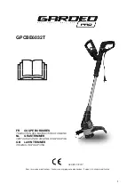 Gardeo GPCBE6032T Original Instructions Manual preview