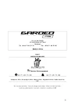 Предварительный просмотр 35 страницы Gardeo GPCBE6032T Original Instructions Manual