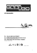 Gardeo GTHE6224RH Original Instructions Manual preview