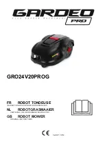 Предварительный просмотр 1 страницы Gardeo PRO GRO24V20PROG Original Instructions Manual