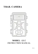 Preview for 1 page of GardePro A262 Instruction Manual