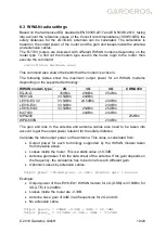 Предварительный просмотр 19 страницы Garderos R-7700 Series Operating Manual