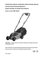 Gardif M3E1032G Instruction Manual preview