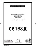 Предварительный просмотр 28 страницы GARDINER TECHNOLOGY GARDTEC 590 User Instructions