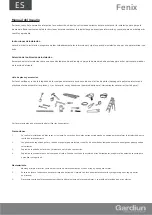 Preview for 3 page of Gardiun Fenix KIS3040 Instruction Manual