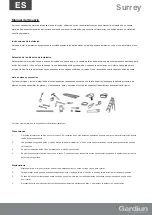 Предварительный просмотр 4 страницы Gardiun KIS12205 Instruction Manual