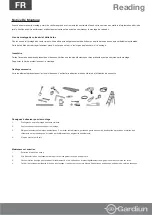 Preview for 5 page of Gardiun KIS12994 Instruction Manual