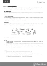 Предварительный просмотр 6 страницы Gardiun Leeds KIS12997 Assembly Instructions Manual