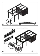 Preview for 8 page of GARDIVAL Carport modern with storage Manual