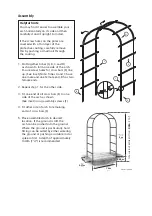 Предварительный просмотр 2 страницы Gardman Easy Arch Assembly Instructions