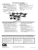 Preview for 4 page of Gardner Bender 30 Series Instruction Sheet