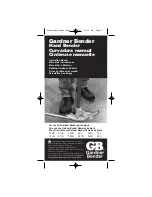 Gardner Bender BigBen 910B Instruction Manual preview