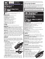 Preview for 1 page of Gardner Bender GST-55M Quick Start Manual