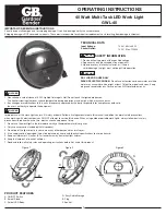 Gardner Bender GWL-40 Operating Instructions preview