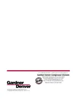 Preview for 45 page of Gardner Denver 4500 Series Parts List Operating And Service Manual