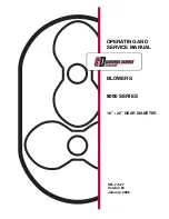 Gardner Denver 8000 Series Operating And Service Manual preview