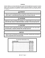 Предварительный просмотр 3 страницы Gardner Denver 8000 Series Operating And Service Manual