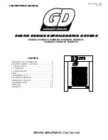 Preview for 1 page of Gardner Denver 9VXRD025 Instruction Manual