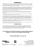 Preview for 12 page of Gardner Denver 9VXRD025 Instruction Manual