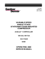 Gardner Denver AirSmart VS135A Operating And Service Manual preview