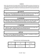 Preview for 3 page of Gardner Denver EFD-25 HP Operating And Service Manual