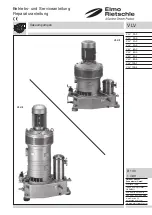 Предварительный просмотр 1 страницы Gardner Denver Elmo Rietschle VLV 100-2 Instruction And Service Manual