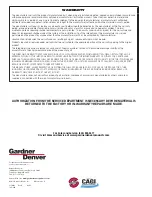 Preview for 8 page of Gardner Denver FIL Series Instruction Manual