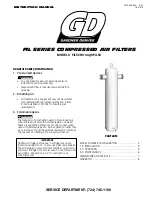 Preview for 1 page of Gardner Denver FIL Series Manual