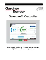 Preview for 1 page of Gardner Denver Governor Manual