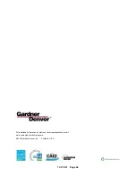 Предварительный просмотр 44 страницы Gardner Denver Governor User Manual