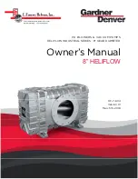 Предварительный просмотр 1 страницы Gardner Denver HELIFLOW 8 Series Owner'S Manual