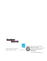 Предварительный просмотр 60 страницы Gardner Denver INTEGRA EFD99E Operating And Service Manual